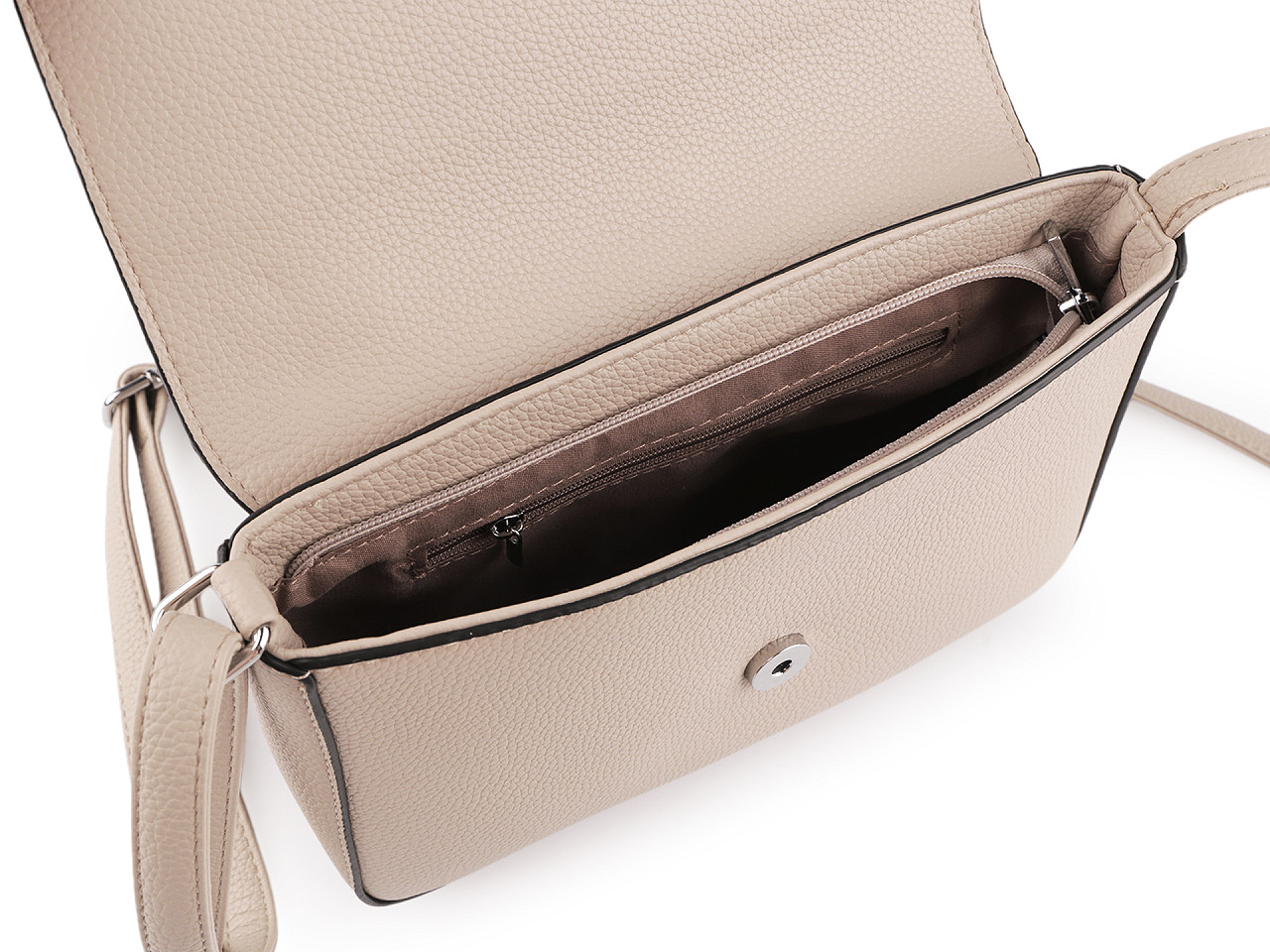 Geantă crossbody - Bej deschis-maro (1 Bucată)