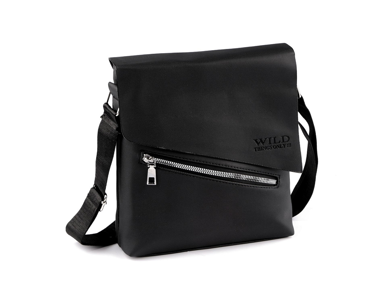 Geantă crossbody pentru bărbați - Negru (1 Bucată)