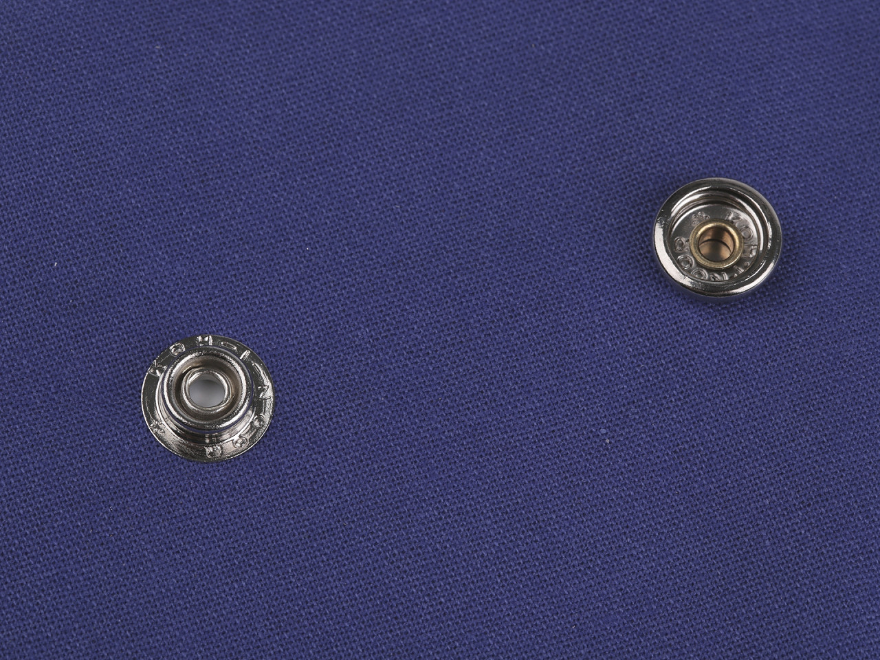 Capse metalice, finisaj argintiu,ø15 mm - Nichel (100 Bucăți)