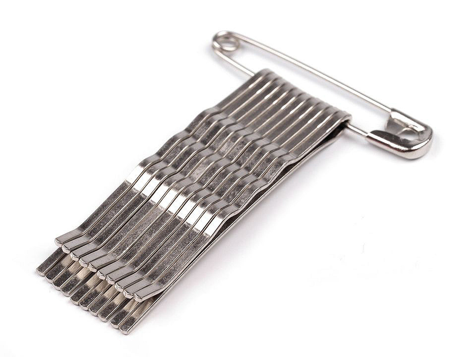 Agrafe de păr, 5 cm - Negru (50 Buchete)