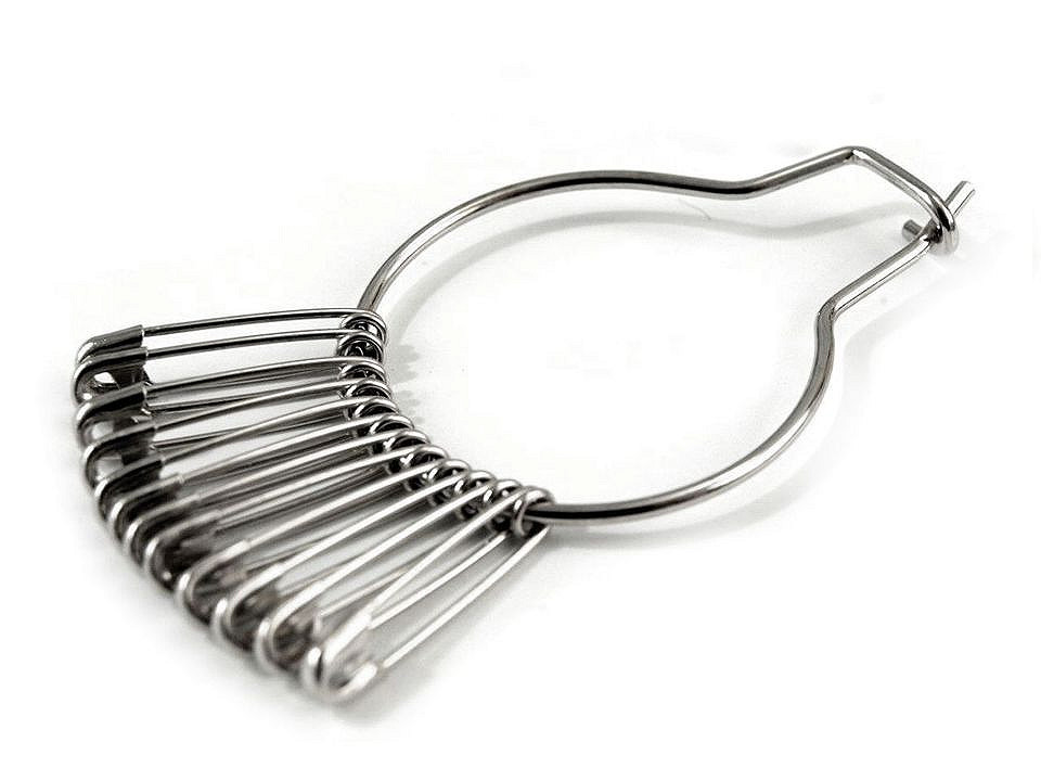 Ace de siguranță, lungime 19 mm - Nichel (1 Buchet)