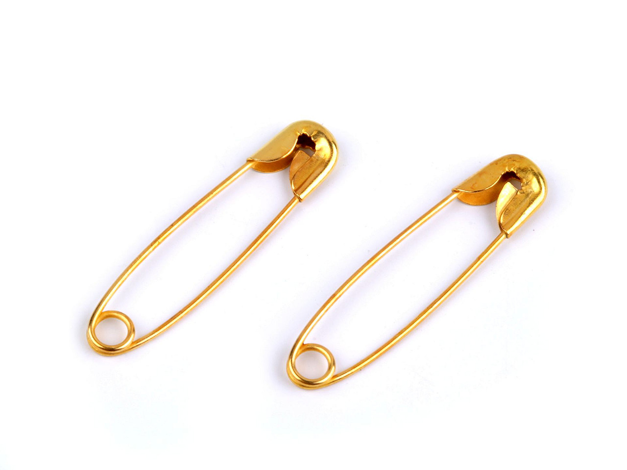 Ace de siguranță, lungime 28 mm - Nichel (100 Buchete)