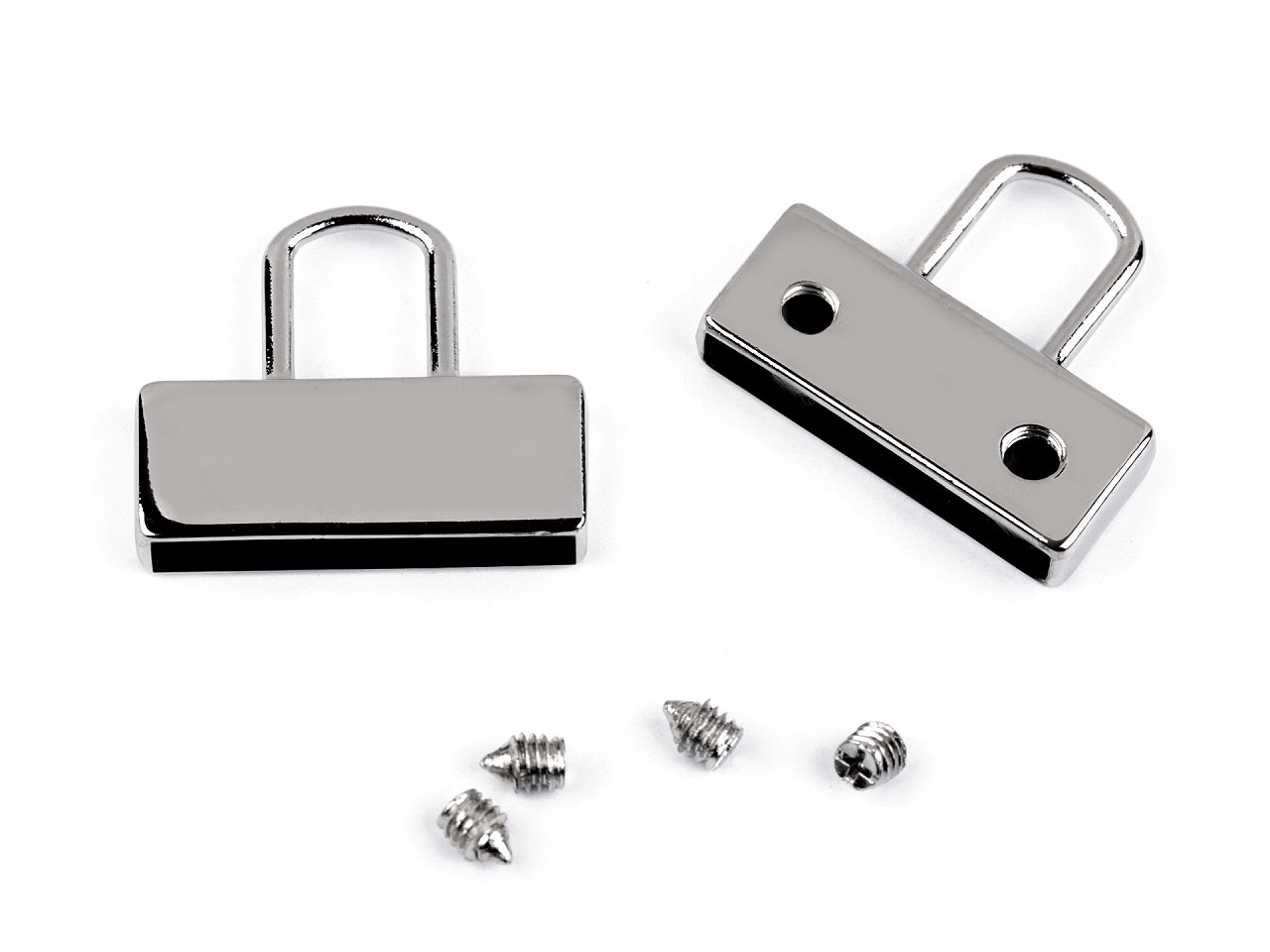 Terminatie chingă lățime 20 mm - Auriu rose (2 Bucăți)