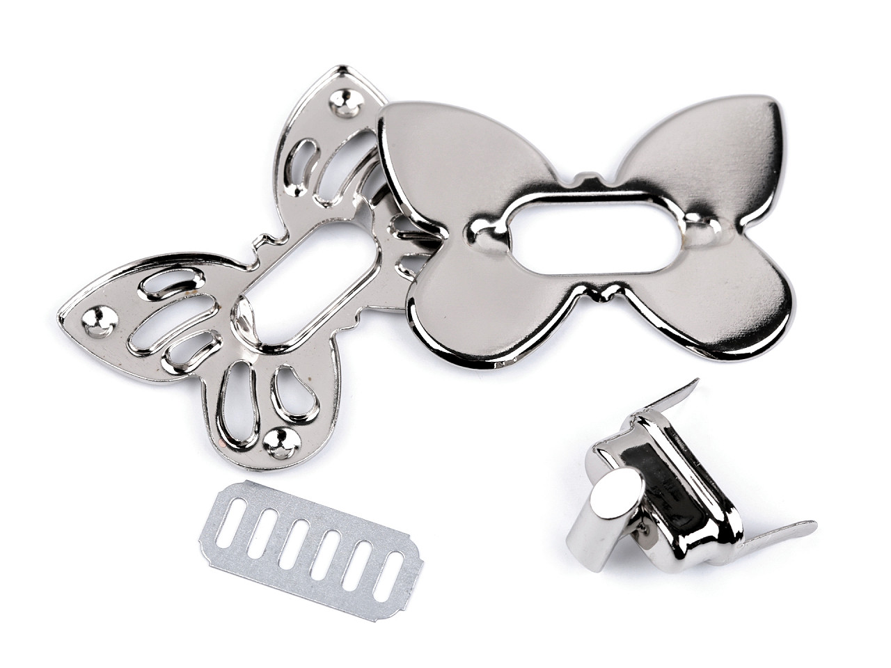 Închizătoare geantă fluture 37x52 mm - Auriu clasic (5 Seturi)