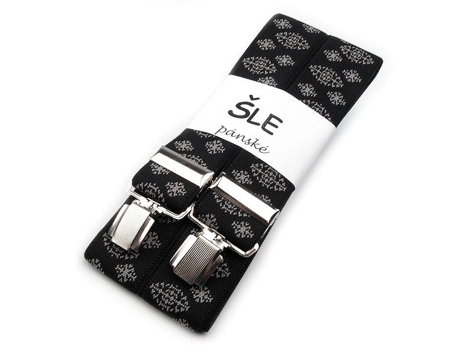 Bretele pantaloni tip x, diverse modele - Vișiniu (1 Bucată)