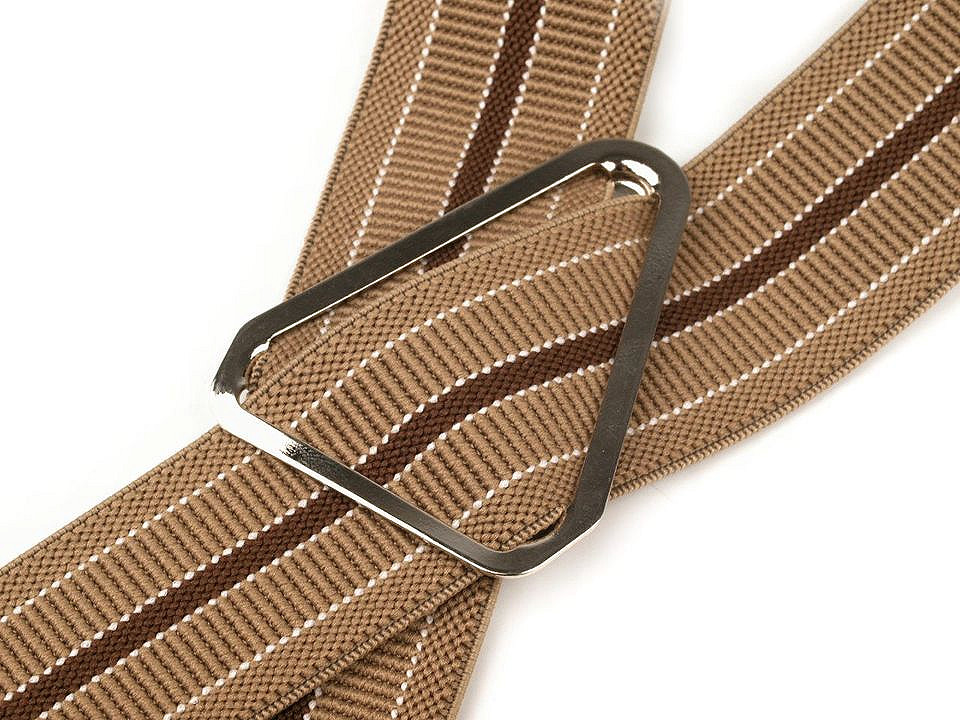 Bretele pantaloni tip x, diverse modele - Negru (1 Bucată)