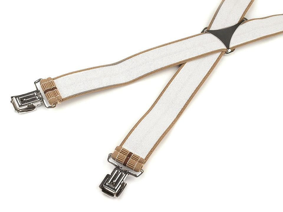 Bretele pantaloni tip x, diverse modele - Negru (1 Bucată)