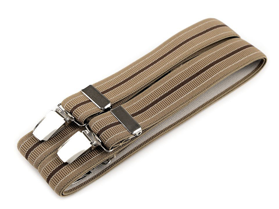 Bretele pantaloni tip x, diverse modele - Negru (1 Bucată)