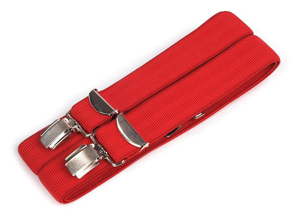 Bretele pantaloni tip x, diverse modele - Negru (1 Bucată)