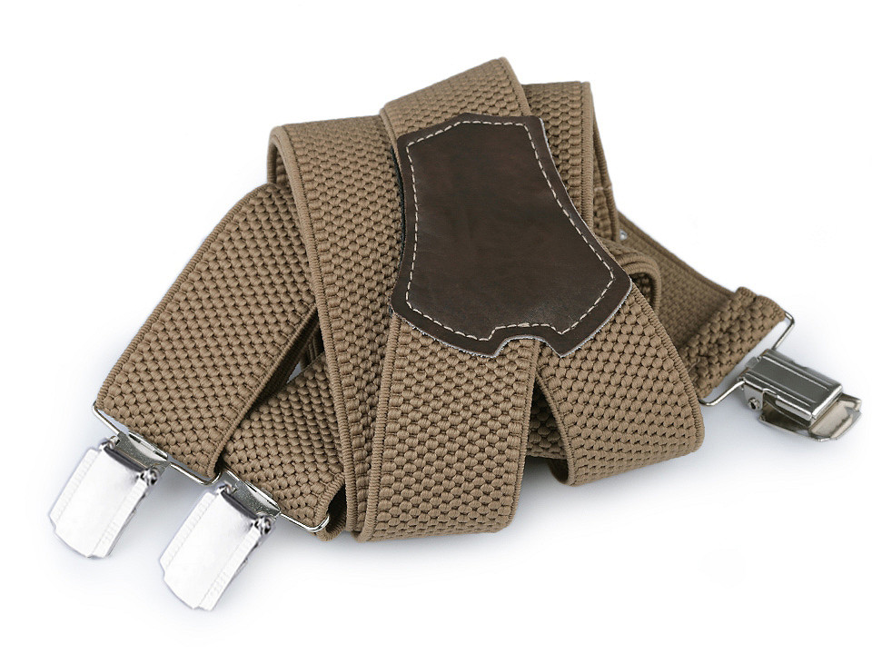 Bretele pantaloni y, diverse modele - Roșu (1 Bucată)