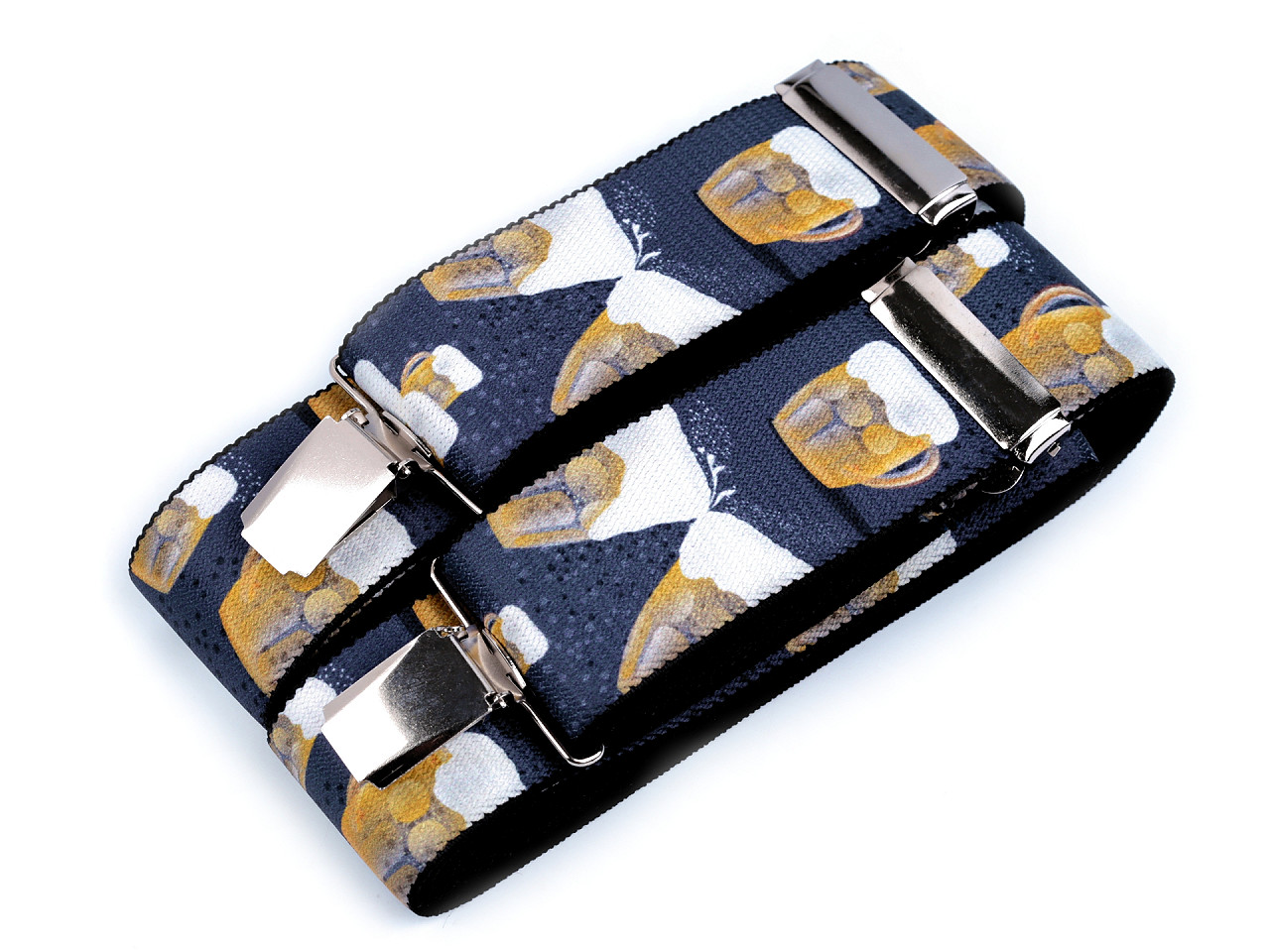 Bretele tip y, lungime 120 cm - Negru (1 Bucată)