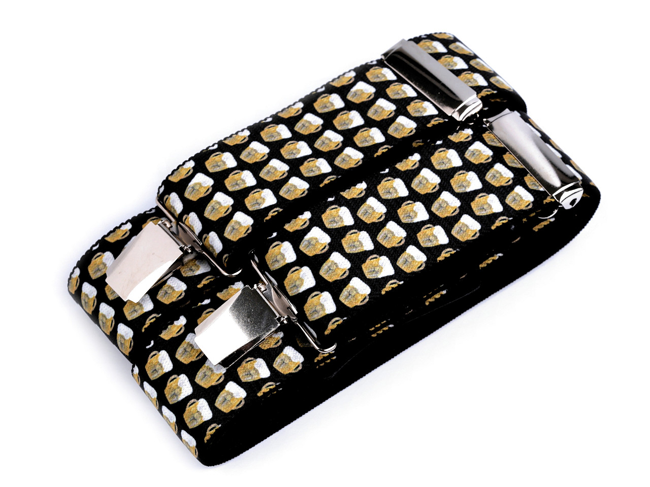 Bretele tip y, lungime 120 cm - Negru (1 Bucată)