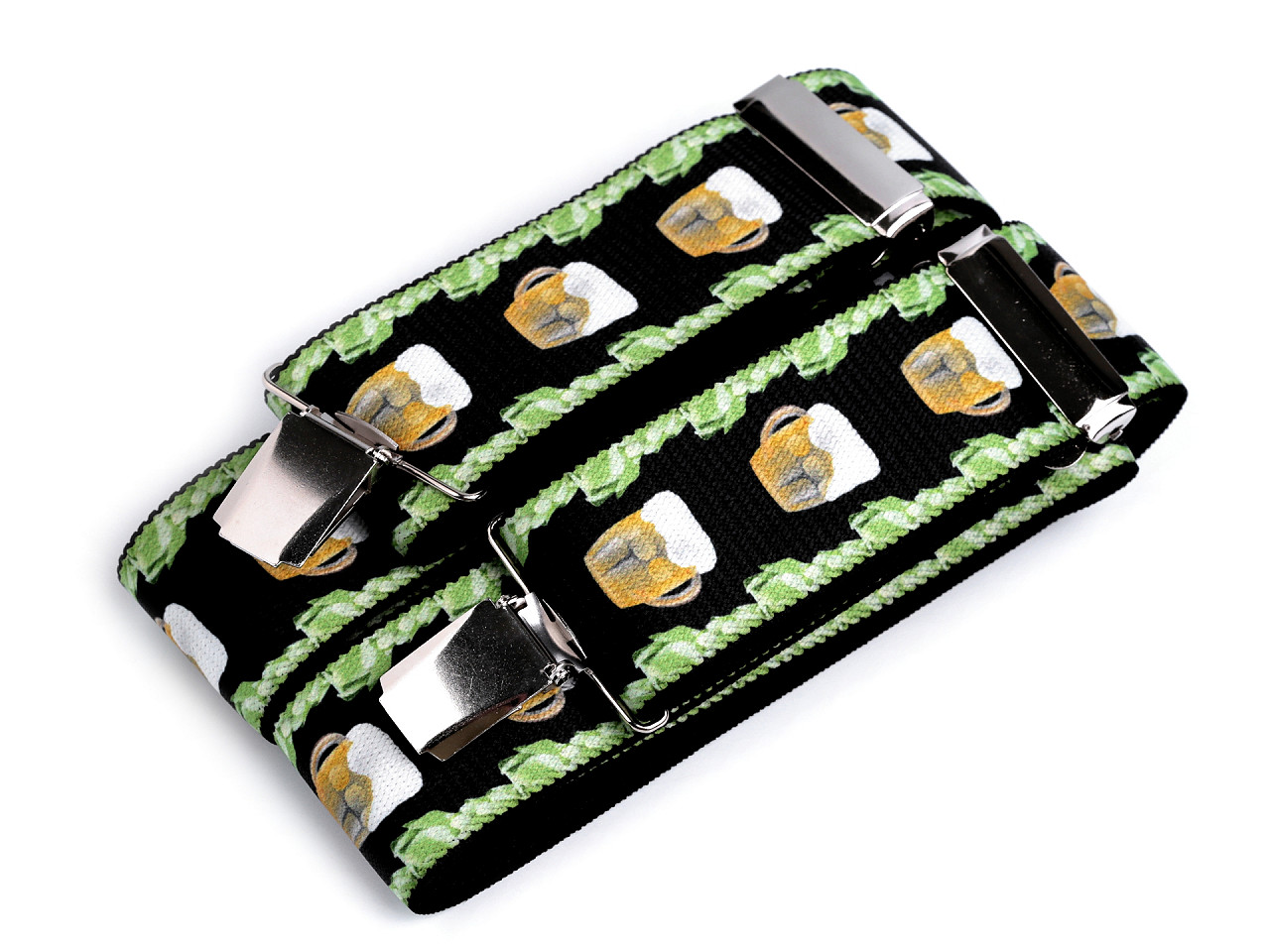 Bretele tip y, lungime 120 cm - Negru (1 Bucată)