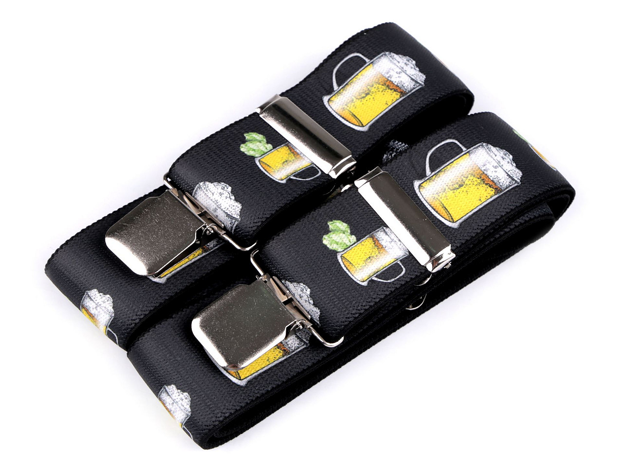 Bretele tip y, lungime 120 cm - Negru (1 Bucată)