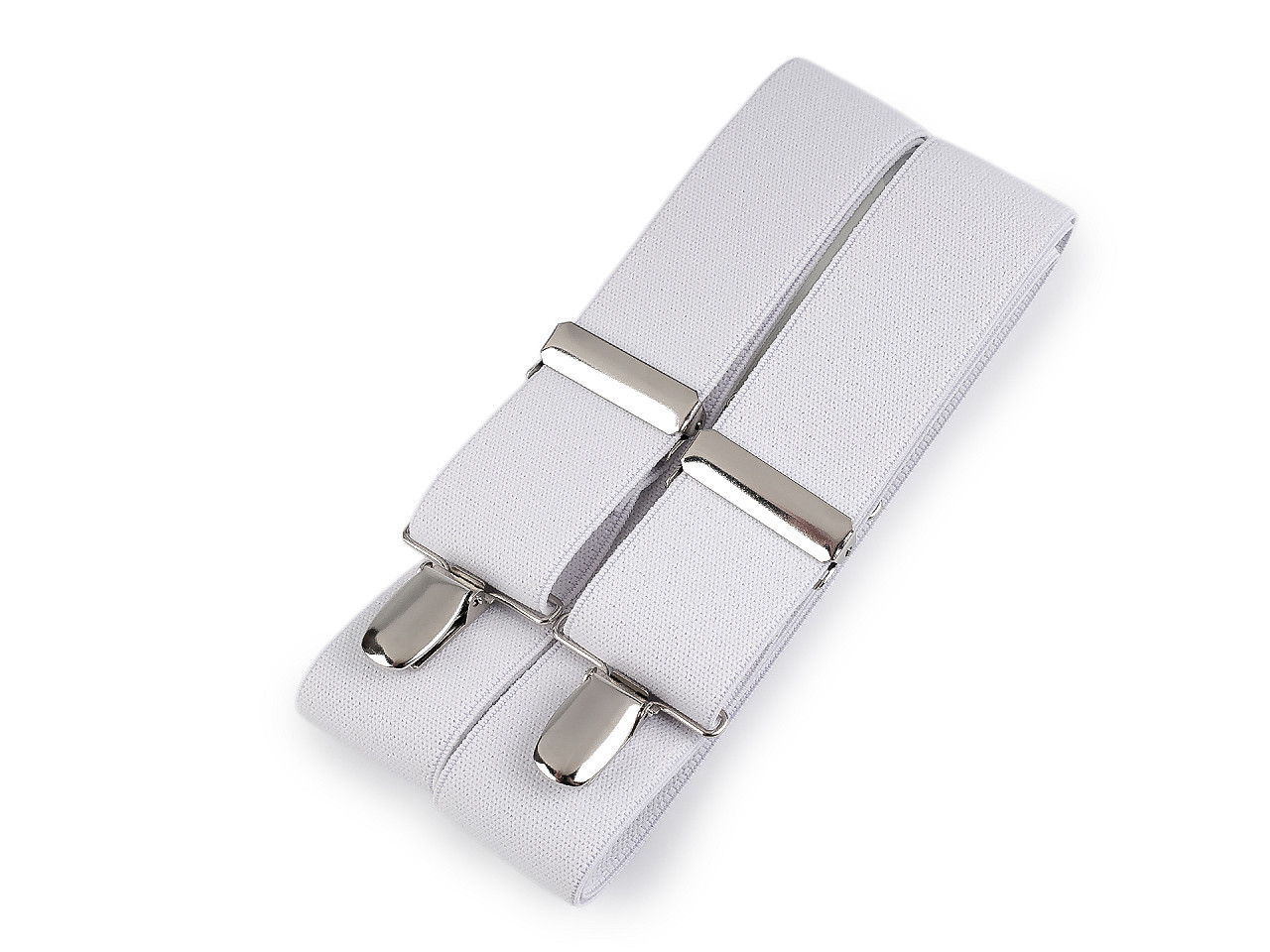 Bretele pantaloni, lățime 3,5 cm, lungime 120 cm - Negru (1 Bucată)