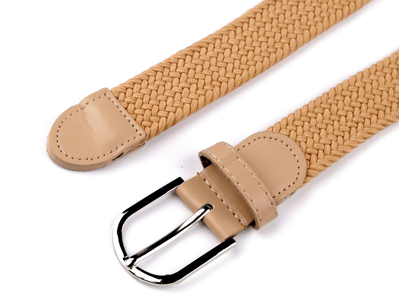 Curea elastica latime 3,2 cm unisex - Gri neutral (1 Bucată)