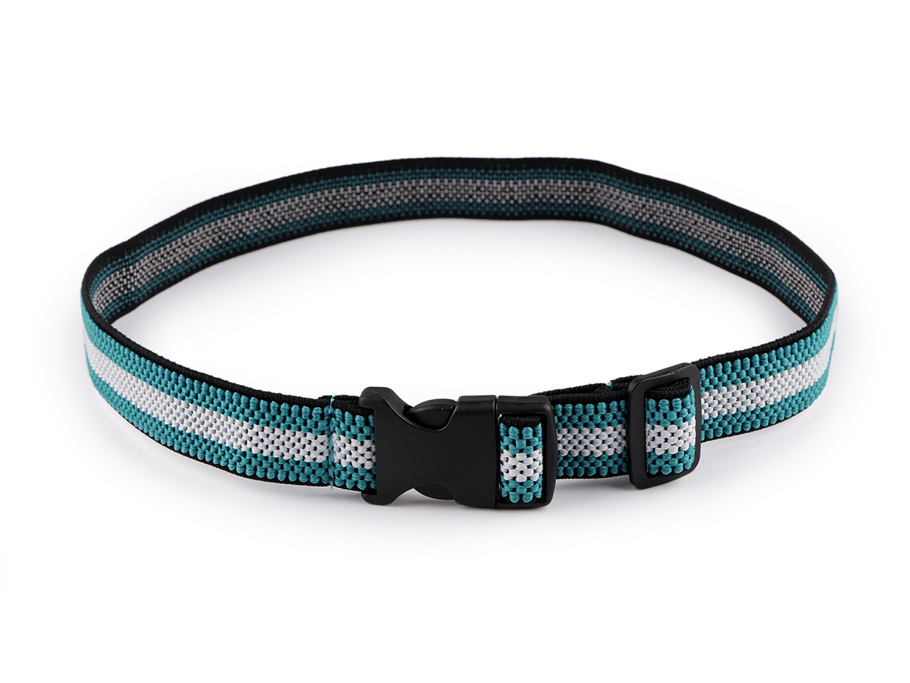 Curea elastica pentru copii, latime 2,5 cm - Albastru delta (1 Bucată)