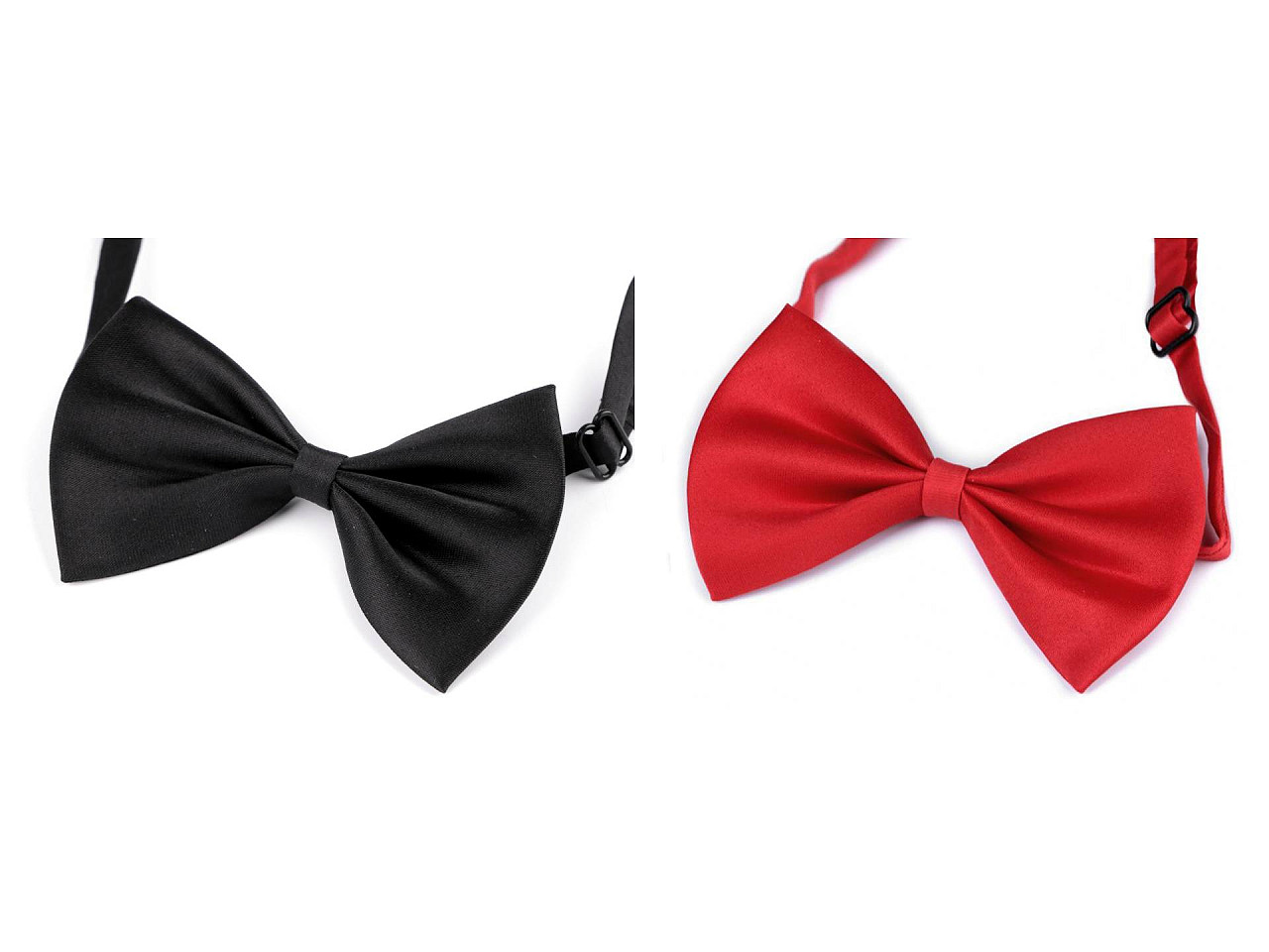 Papion poliester - Roșu (1 Bucată)