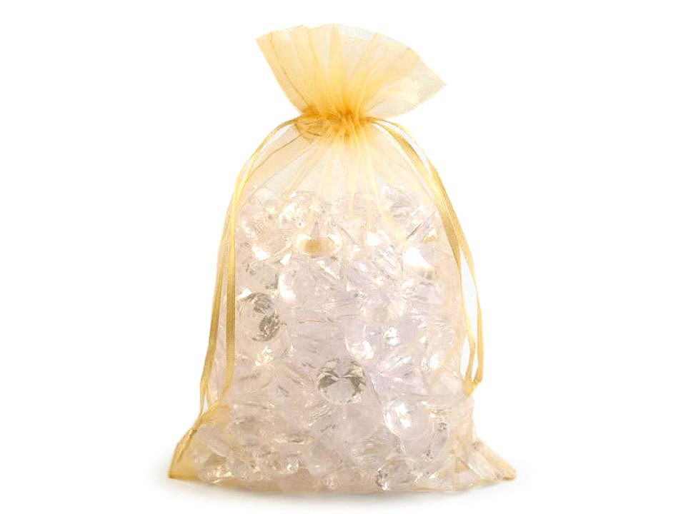 Săculeț organza pentru cadouri, 17x23 - Roșu (10 Bucăți)