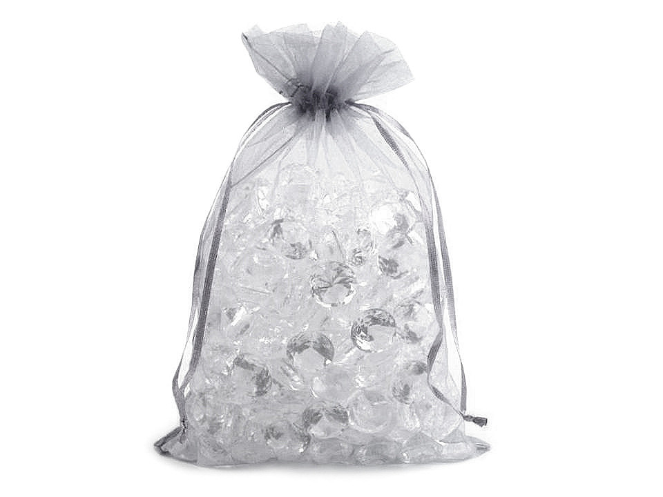 Săculeț organza pentru cadouri, 17x23 - Roșu (10 Bucăți)