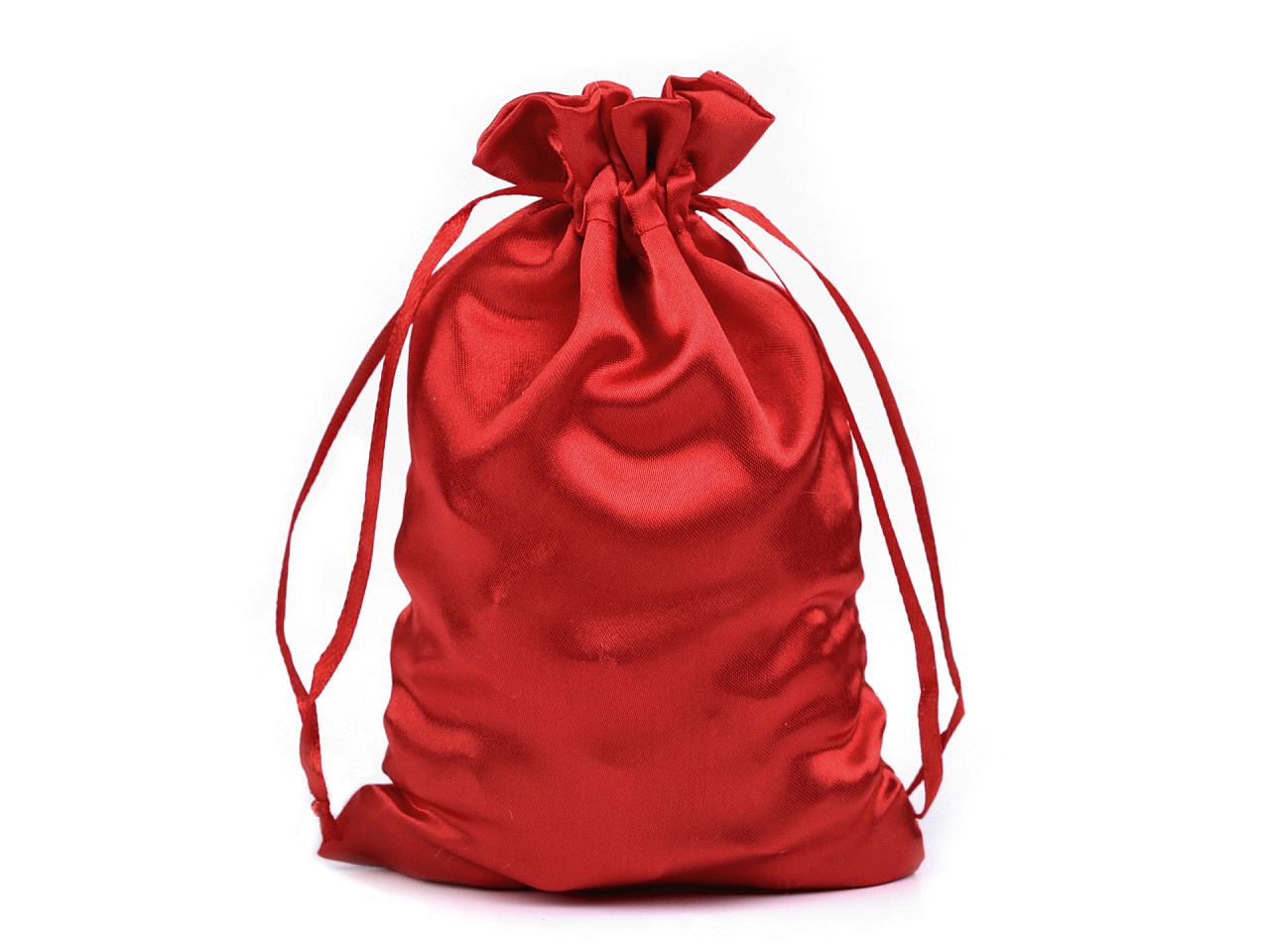 Săculeț satin pentru cadouri, 11x17 cm - Negru (100 Bucăți)