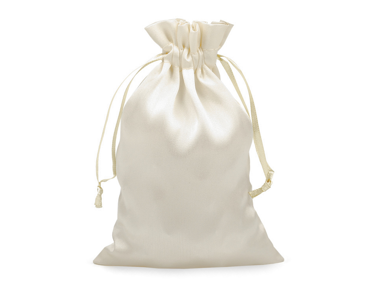 Săculeț satin pentru cadouri, 11x17 cm - Negru (100 Bucăți)