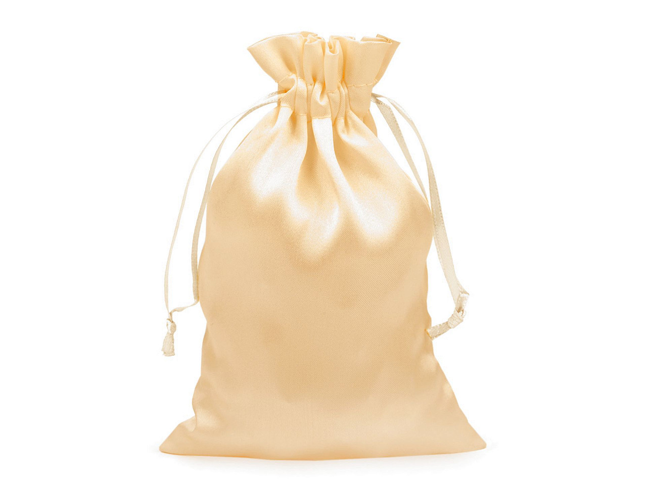 Săculeț satin pentru cadouri, 11x17 cm - Negru (100 Bucăți)