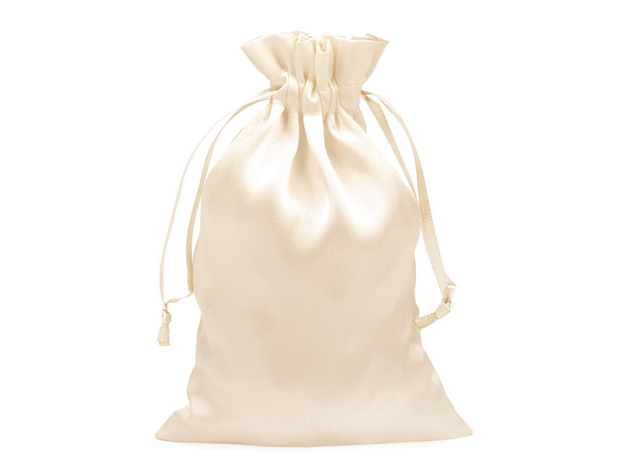 Săculeț satin pentru cadouri, 11x17 cm - Negru (100 Bucăți)