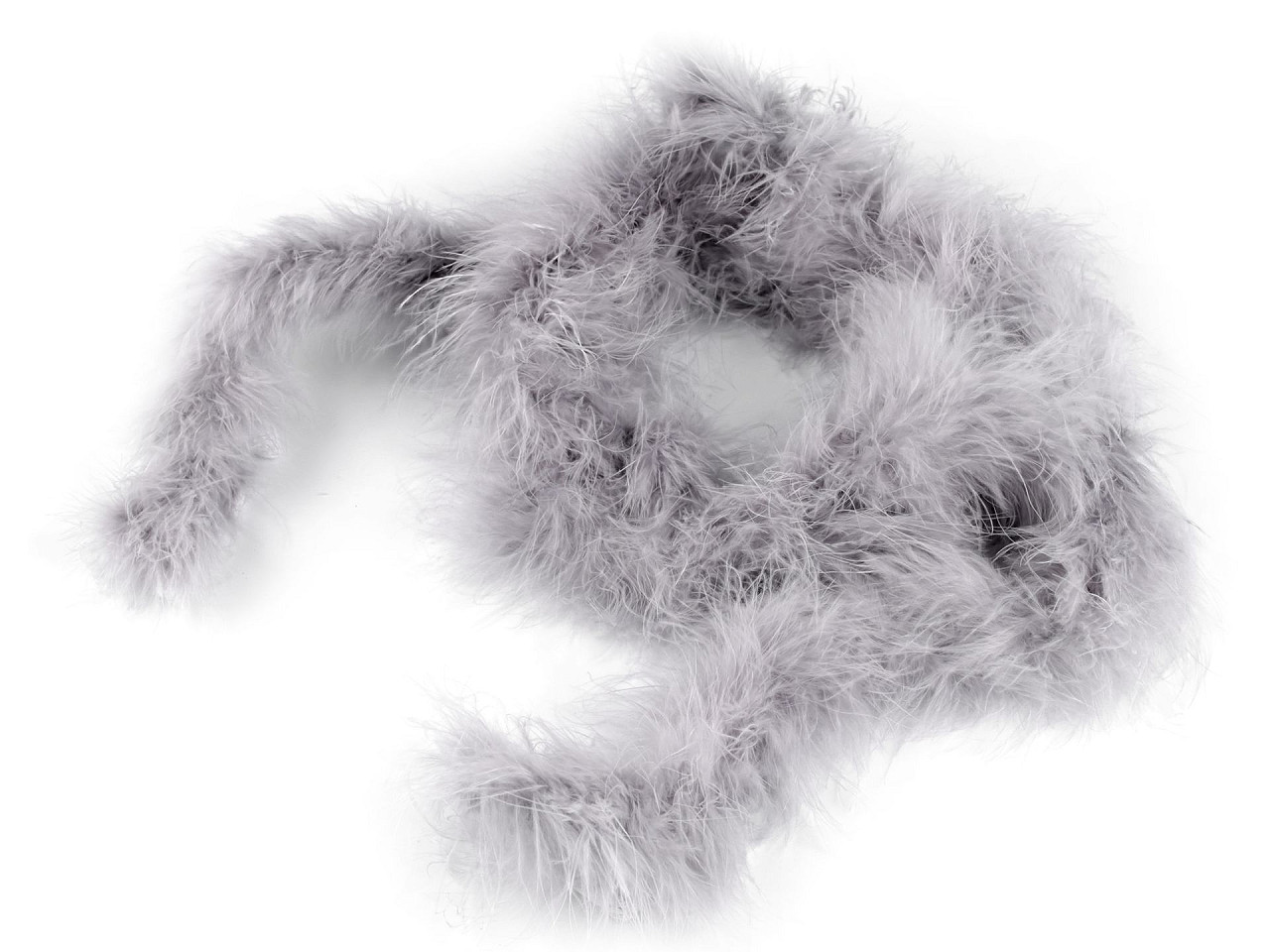 Șirag fulgi boa, 25g, lungime 2 m - Negru (1 Bucată)