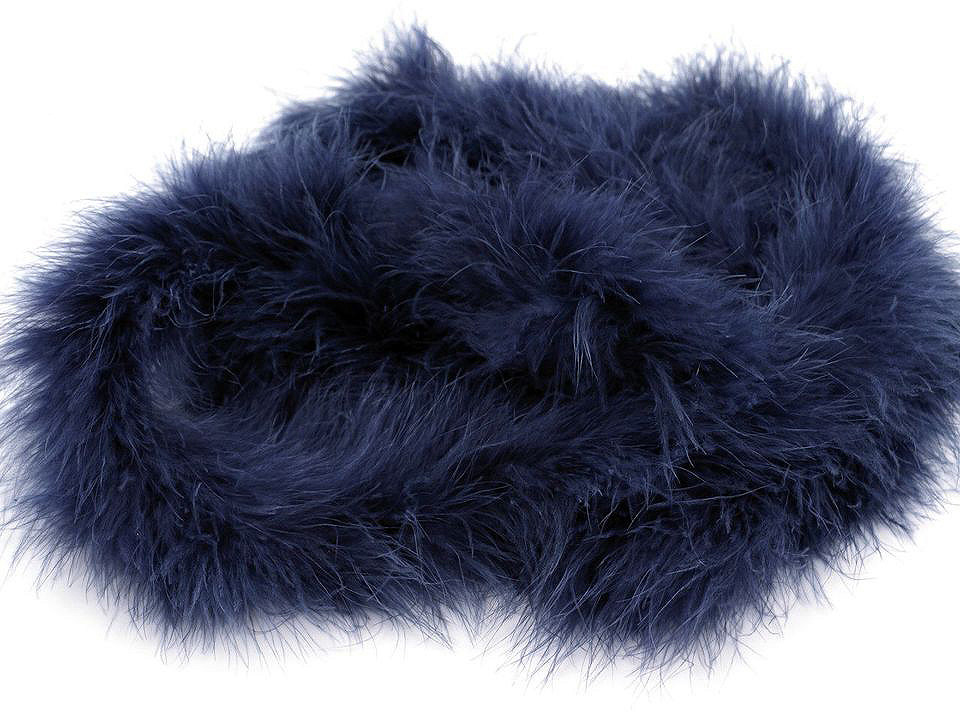 Șirag fulgi boa, 25g, lungime 2 m - Negru (1 Bucată)