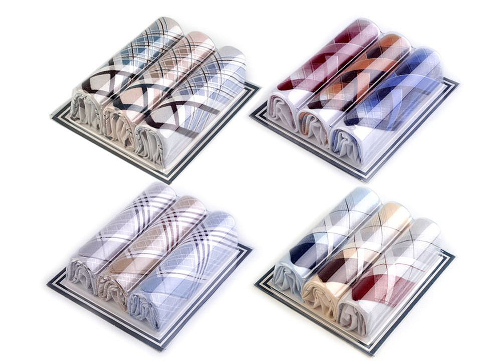 Batiste bărbați, 3 buc/set - Mix aleatoriu de variante (1 Cutie)