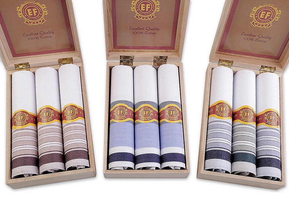 Batiste bărbați, 3 buc/set - Mix aleatoriu de culori și mod (1 Cutie)