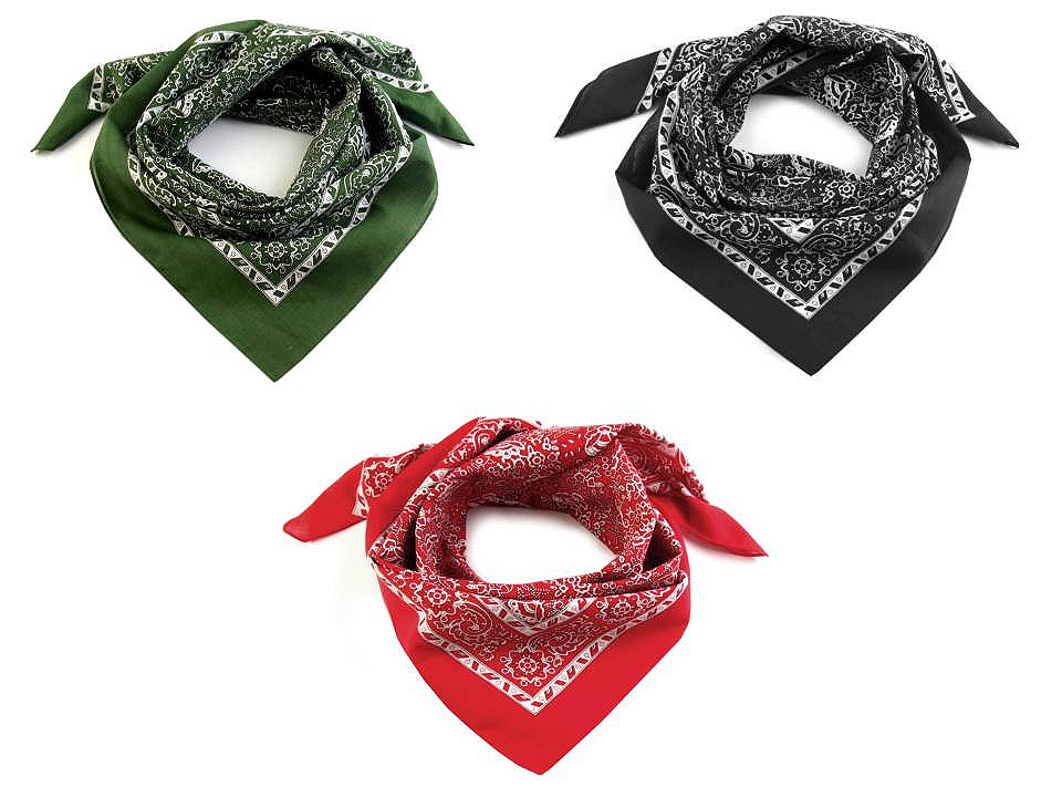 Batic bumbac, imprimeu floral, 70x70 cm - Roșu deschis (1 Bucată)