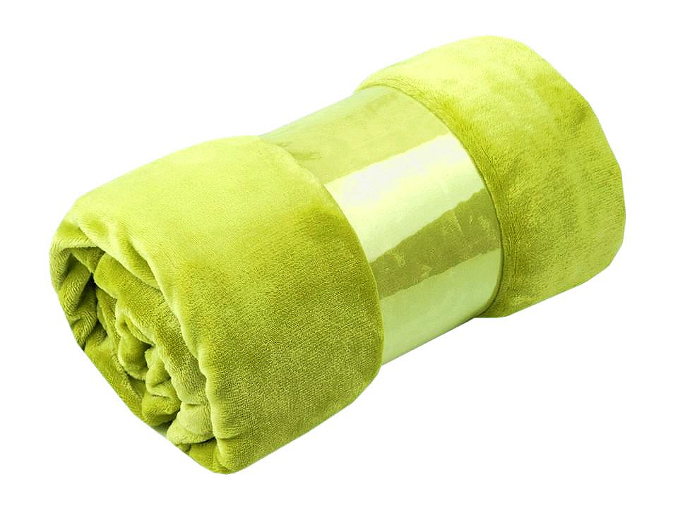 Pătură fleece, 150x200 cm - Bej deschis (1 Bucată)