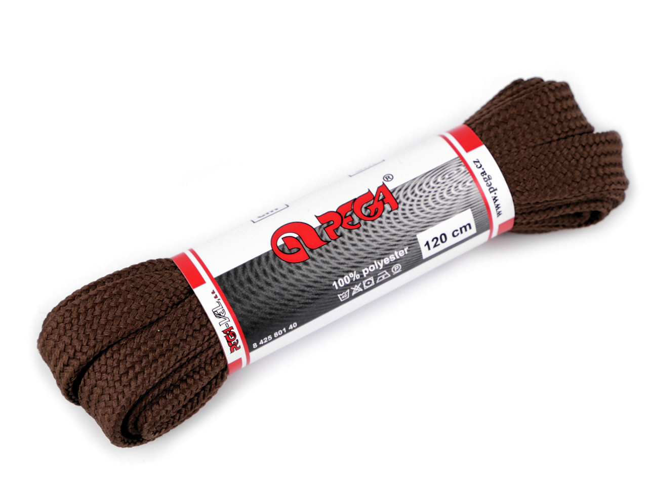 Șireturi colorate, 120 cm - Gri (1 Pereche)