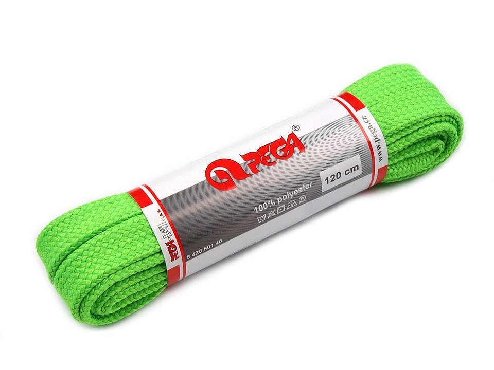 Șireturi colorate, 120 cm - Gri (1 Pereche)