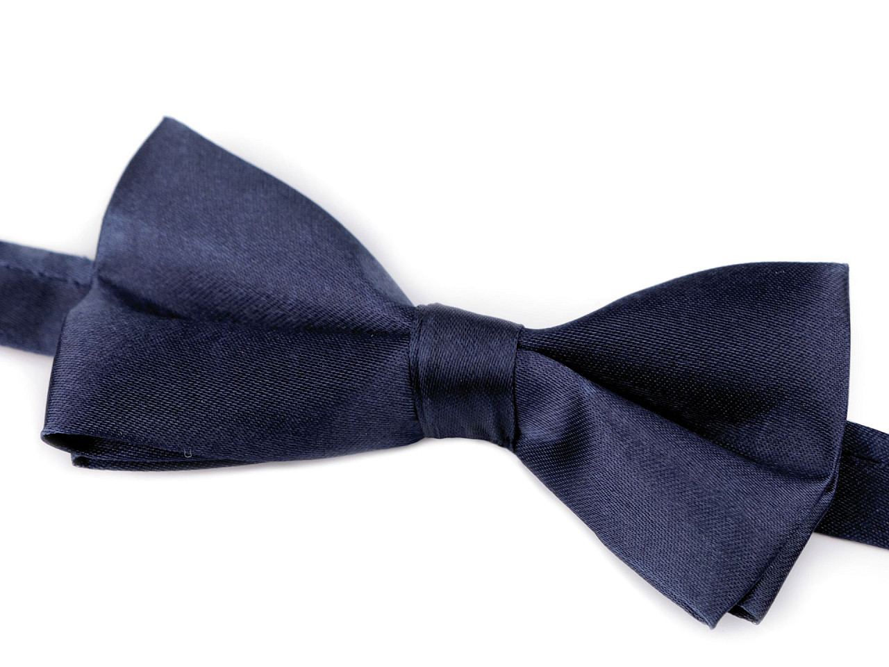 Papion satin - Negru (1 Bucată)