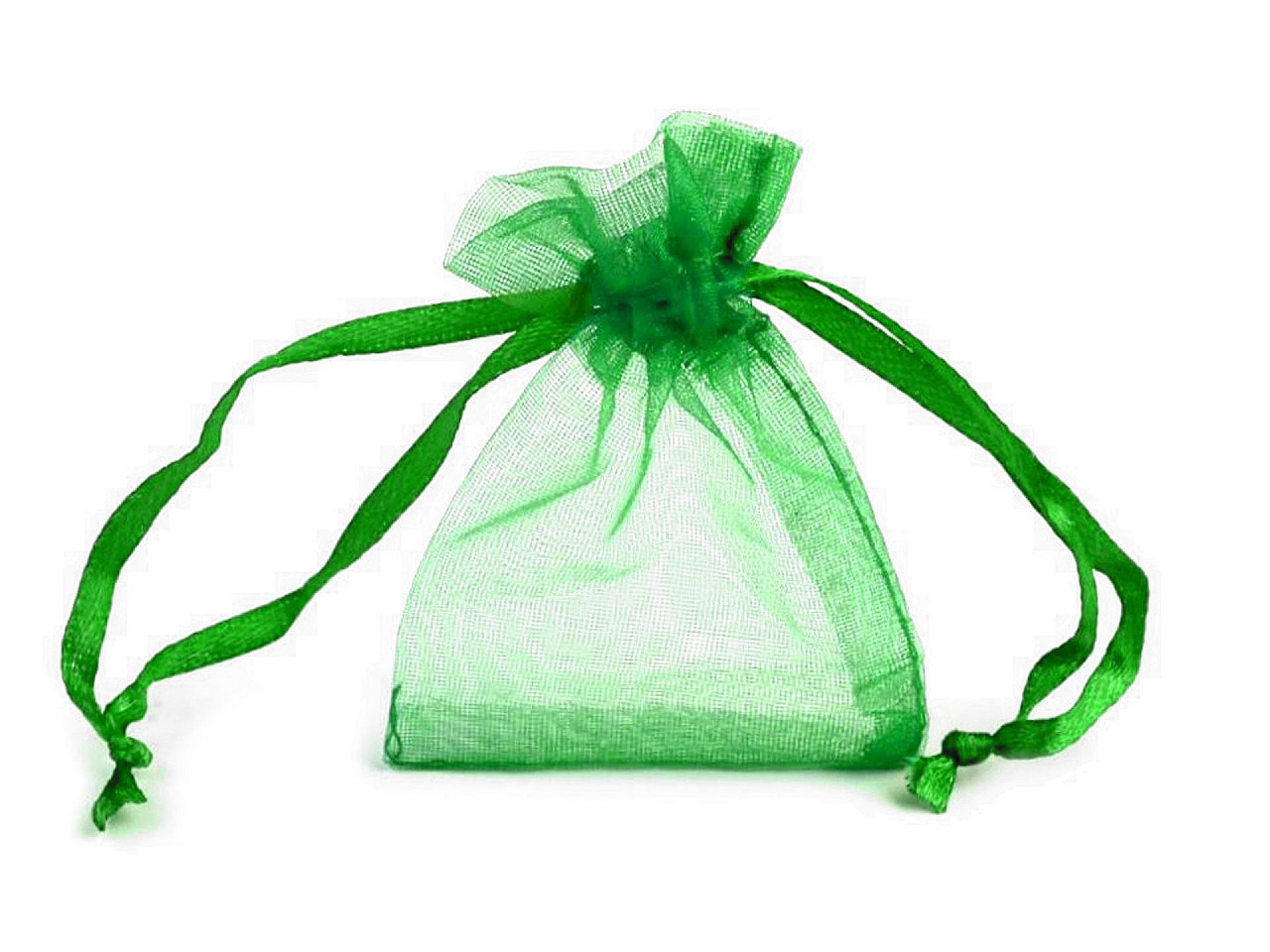 Săculeț organza pentru cadouri, 4,5x7 cm - Auriu deschis (100 Bucăți)