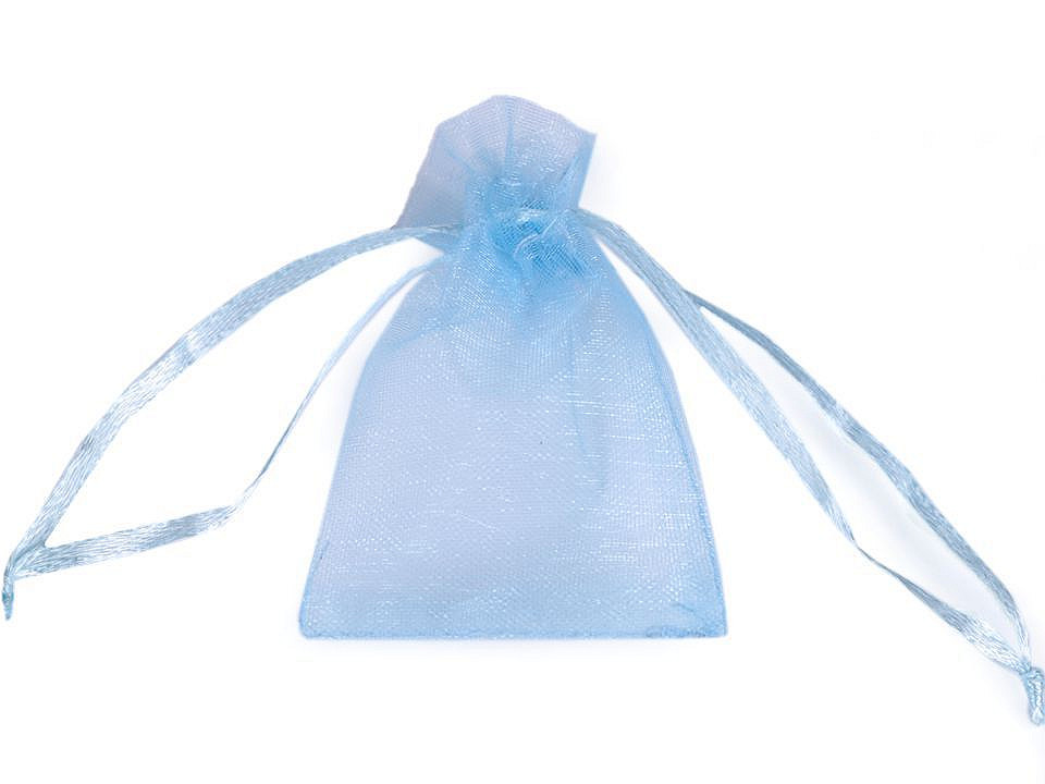 Săculeț organza pentru cadouri, 4,5x7 cm - Auriu deschis (100 Bucăți)