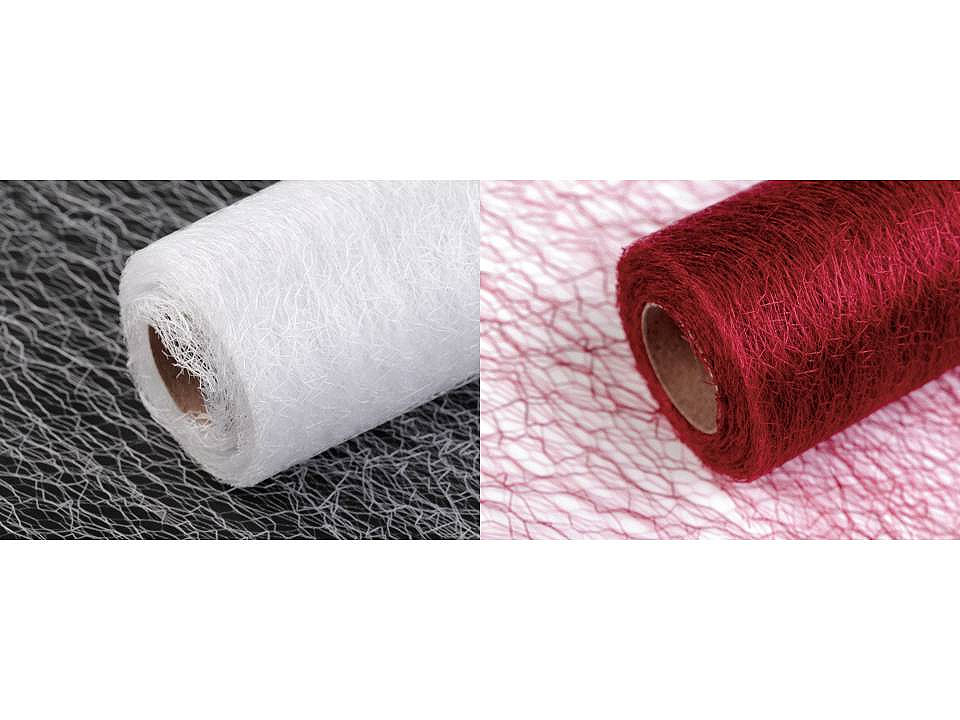 Material decorativ pânză de păianjen, lățime 15 cm - Alb (36 Metri) Material decorativ pânză de păianjen, lățime 15 cm - Alb (36 Metri)