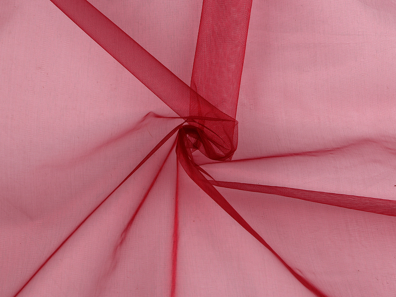 Organza rigidă - Albastru închis (1 Metru)