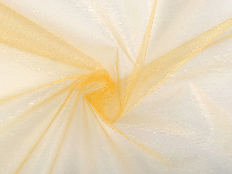 Organza rigidă - Albastru închis (1 Metru)