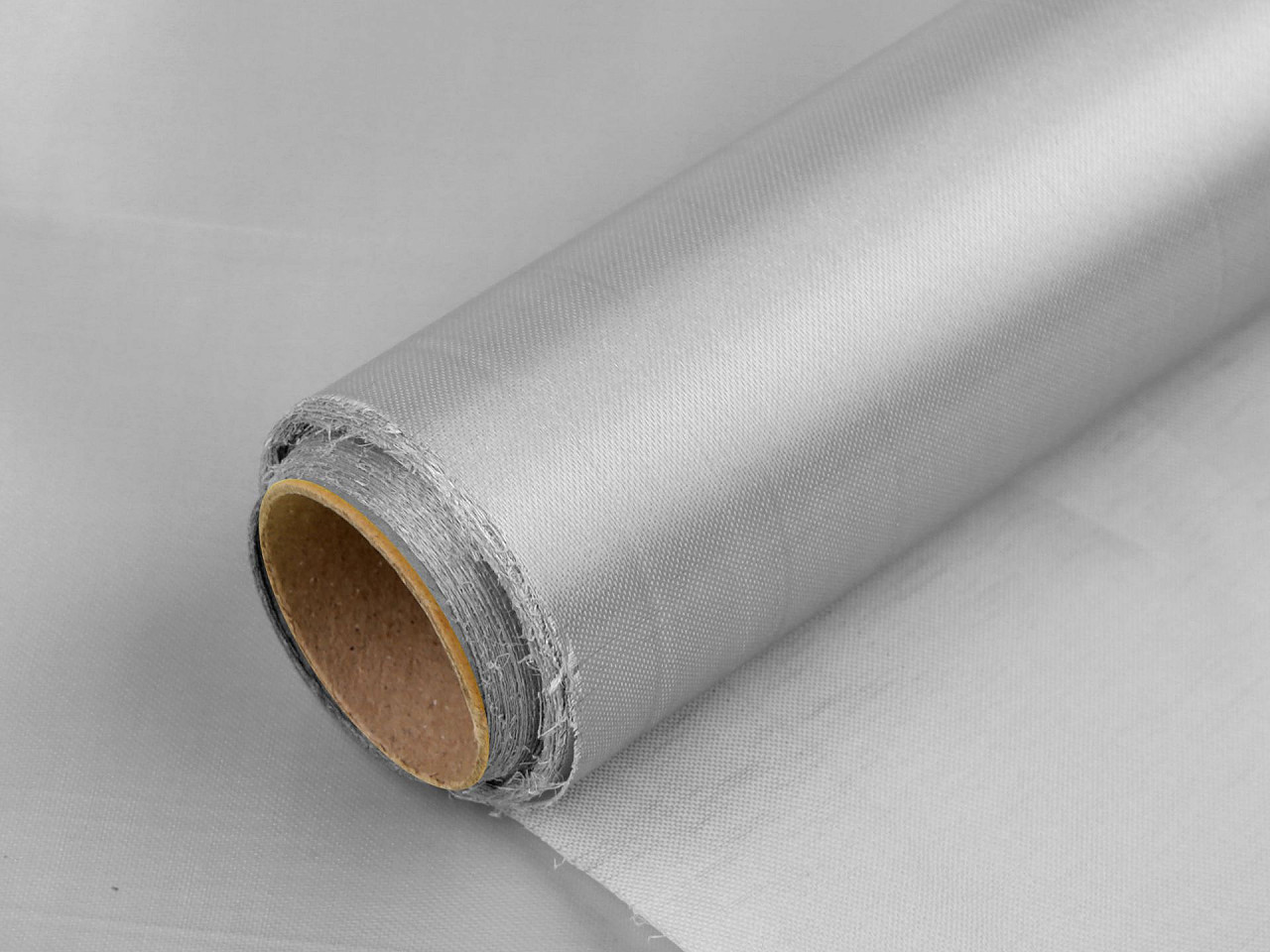 Satin, lățime 36 cm - Crem (9 Metri)