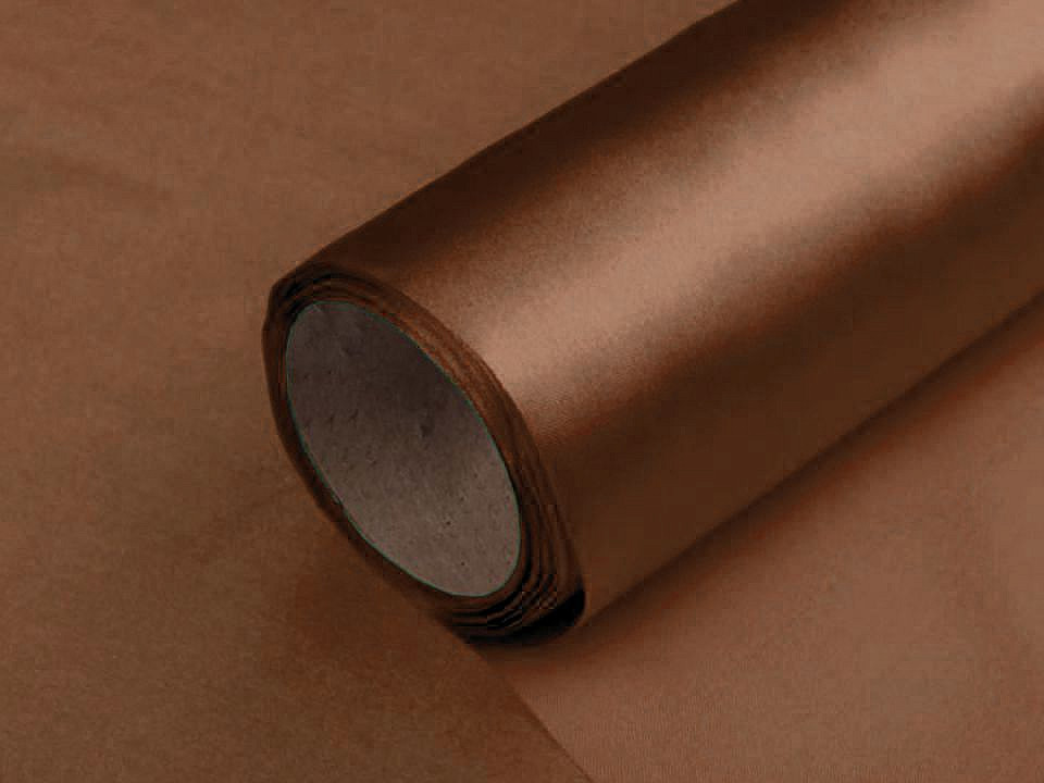 Satin, lățime 14 cm - Alb (9 Metri)