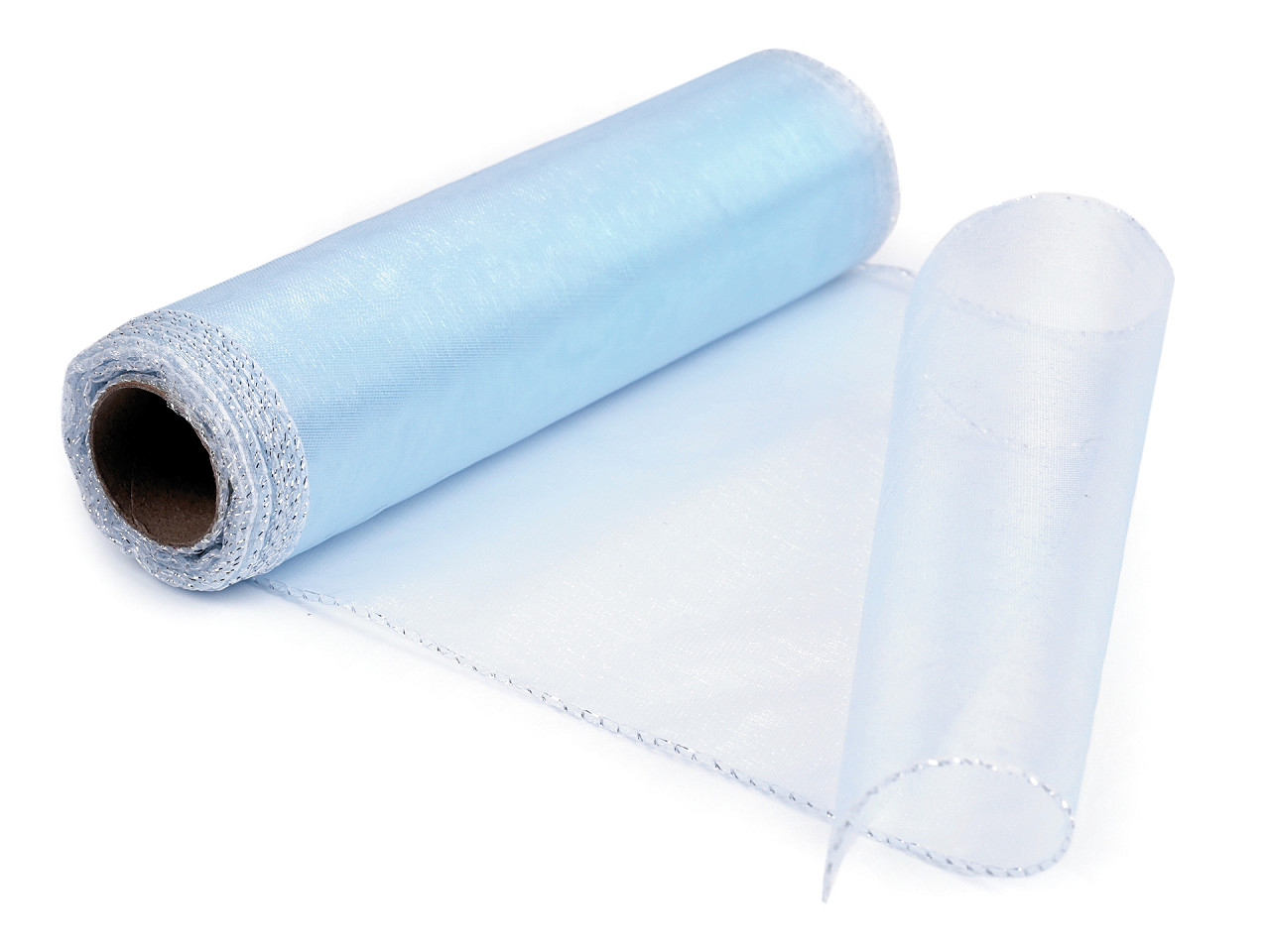 Organza, lățime 21 cm - Violet (9 Metri)