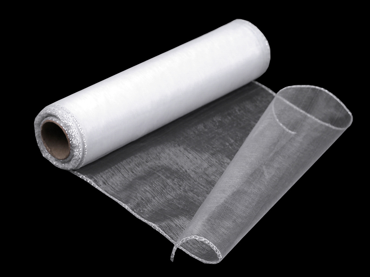 Organza, lățime 21 cm - Violet (9 Metri)