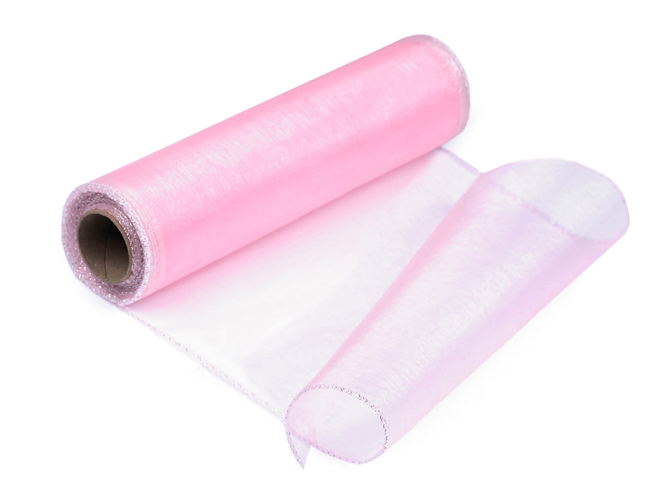 Organza, lățime 21 cm - Violet (9 Metri)