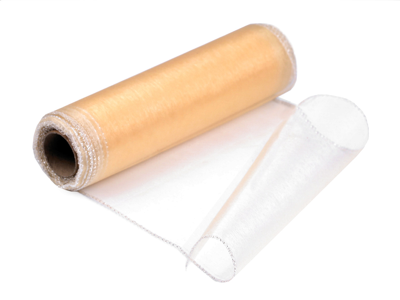 Organza, lățime 21 cm - Violet (9 Metri)