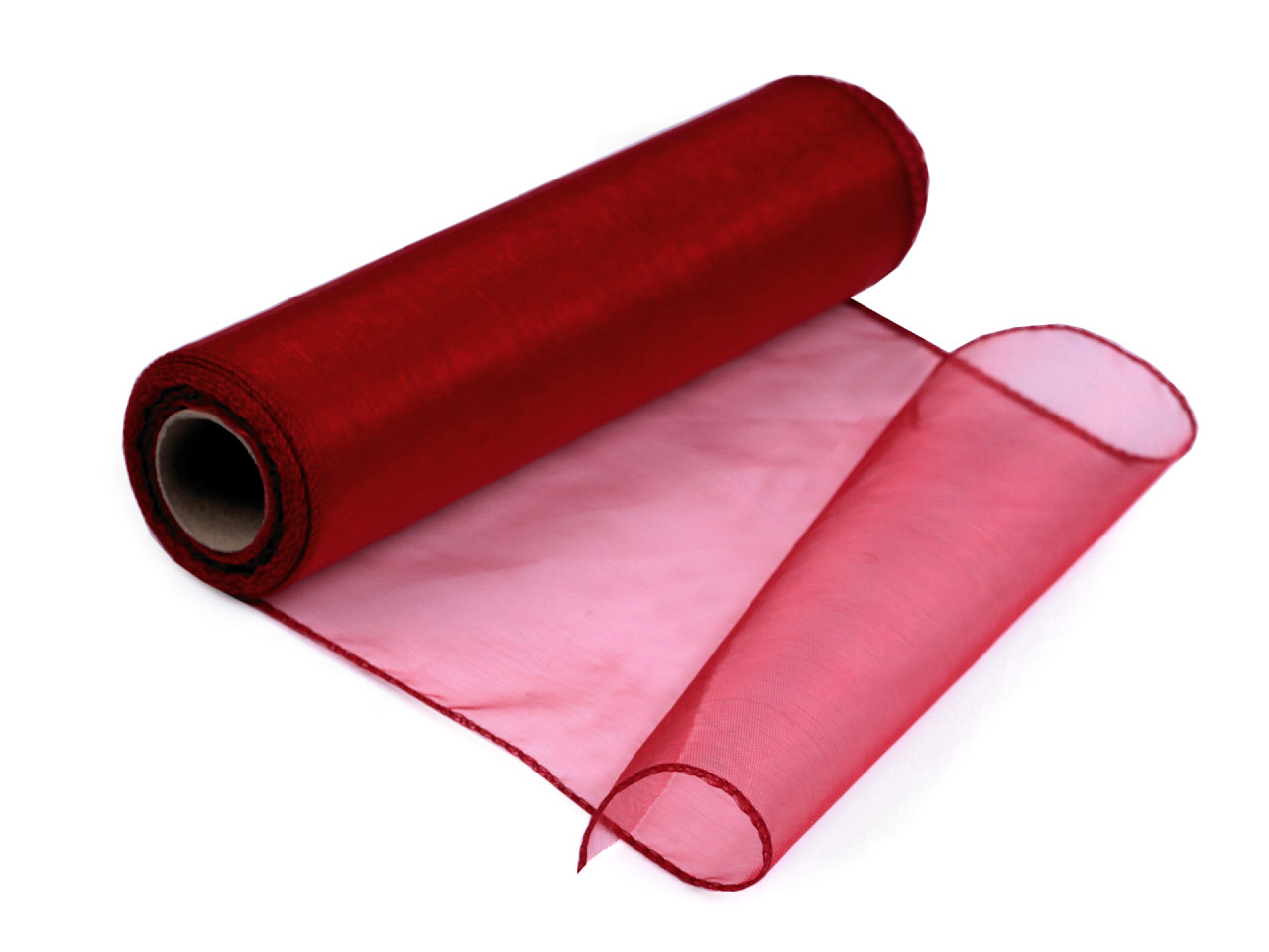 Organza, lățime 21 cm - Violet (9 Metri)