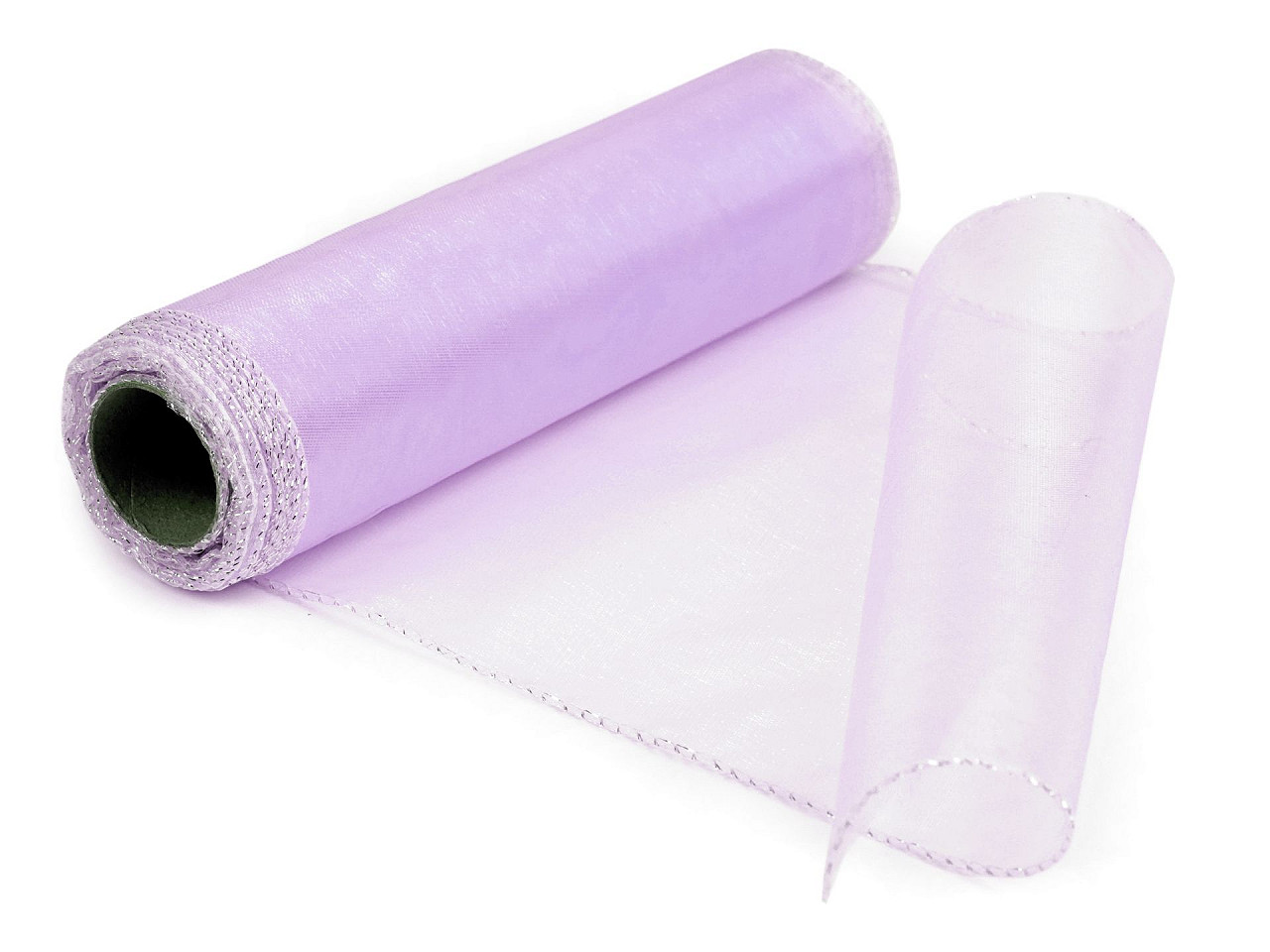 Organza, lățime 21 cm - Violet (9 Metri)